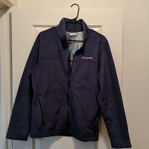 Columbia Omni-Heat navy fleece
